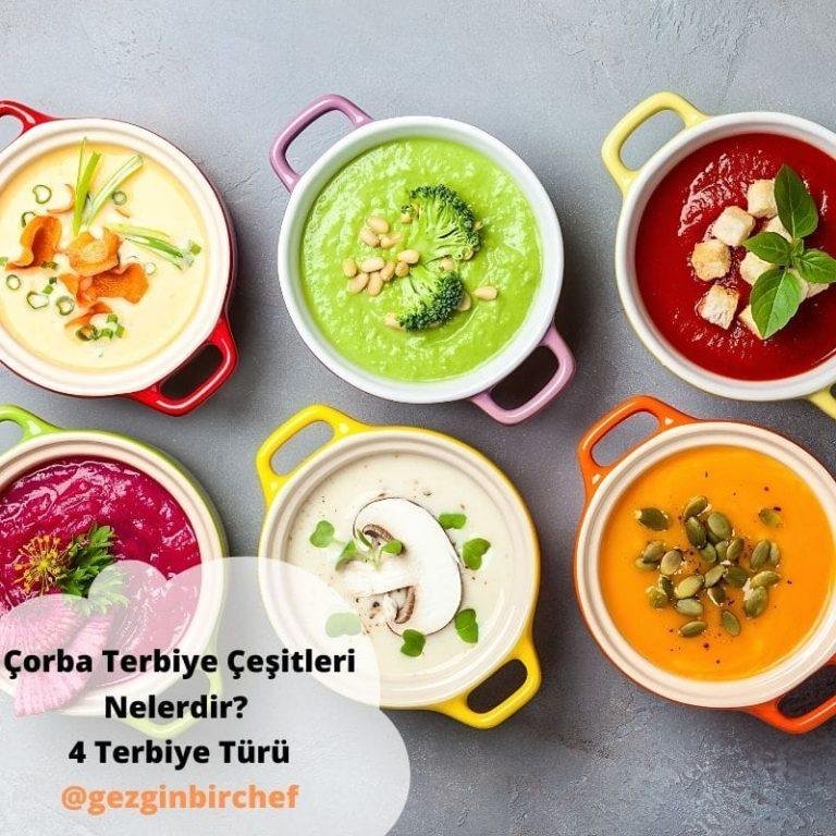 Çorba Terbiye Çeşitleri Nelerdir? 4 Terbiye Türü