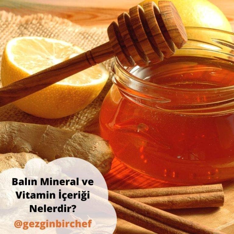 Balın Mineral ve Vitamin İçeriği Nelerdir?
