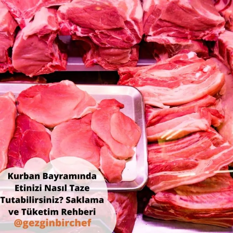 Kurban Eti Nasıl Saklanmalı?