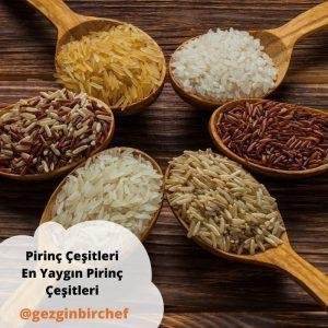 Pirinç Çeşitleri & En Yaygın Pirinç Çeşitleri