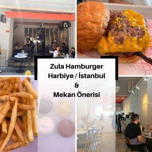 Zula Hamburger Harbiye: baconlı Edizione burger ve San Sebastian cheesecake