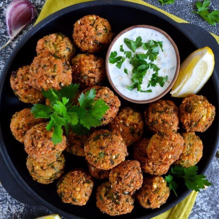 Falafel Tarifi & Falafel Nasıl Yapılır? & Nohut Köftesi & Vejeteryan Tarif
