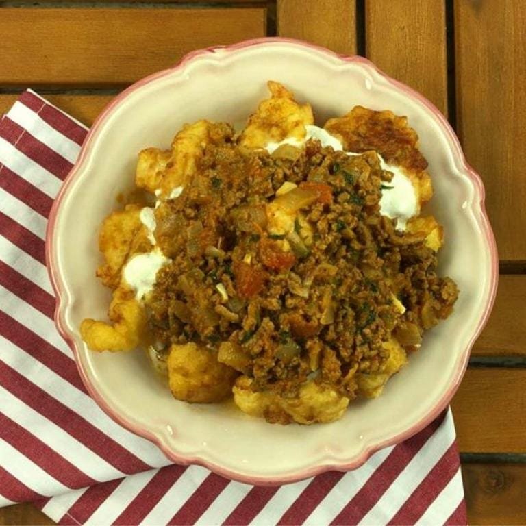 Karnabahar Mantısı Tarifi & Mantı Tarifleri