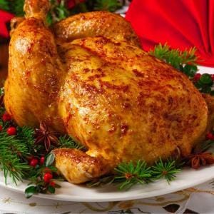 Yılbaşı Tavuğu Tarifi: Kestaneli İç Pilavla