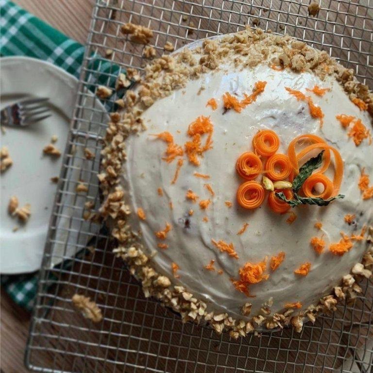 havuçlu tarçınlı cevizli kek tarifi