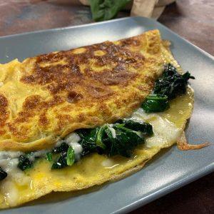 Ispanaklı Omlet Tarifi: 5 Dakikada Hazır