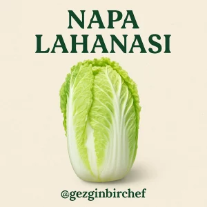 Çin lahanası, Chinese cabbage, Hakusai (Japonca), Baechu (Korece), Brassica rapa subsp. pekinensis (bilimsel adı)