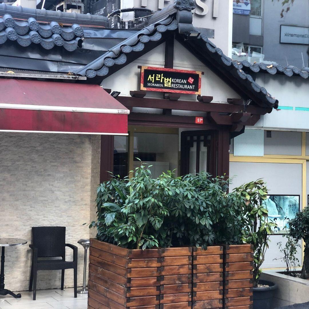 Seorabeol Korean Restaurant dış cephe, Raşit Rıza Sokak Mecidiyeköy