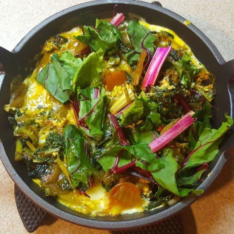 Isırgan Otu ve Pancar Saplı Yumurta Tarifi (Candida Diyeti)