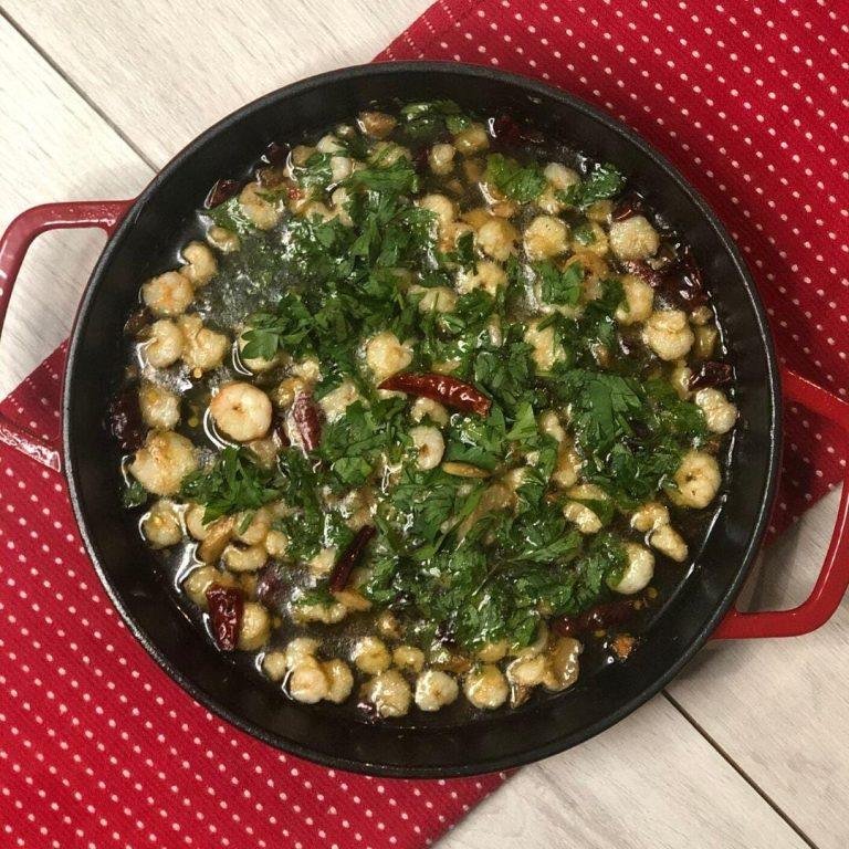 Sarımsaklı Karides Tava Tarifi (Candida Diyeti)