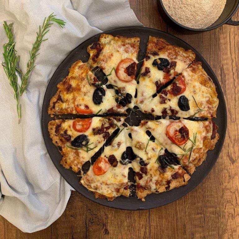 Yulaf Kepekli Pizza Tarifi