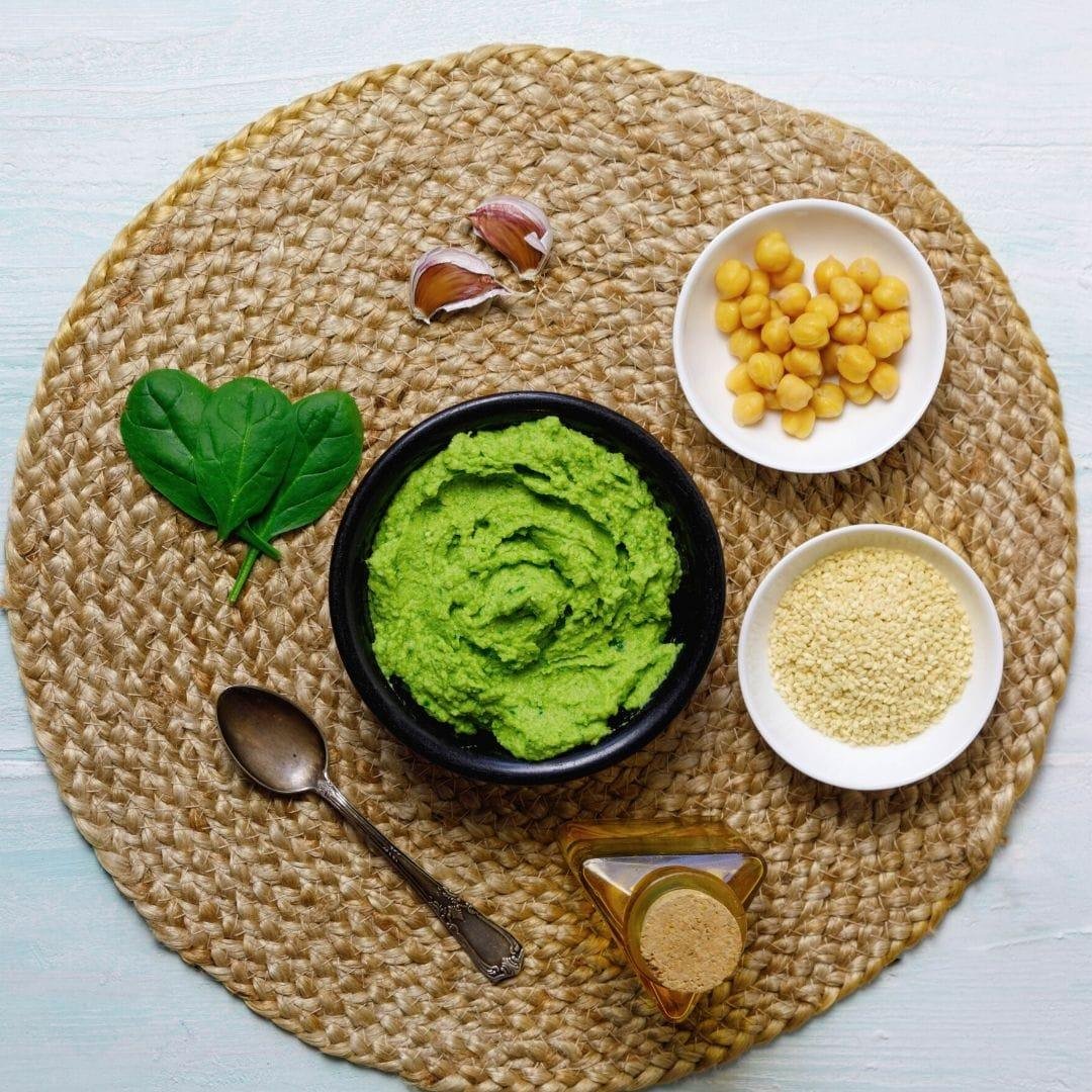 Ispanaklı Humus Tarifi: Pratik ve Lezzetli