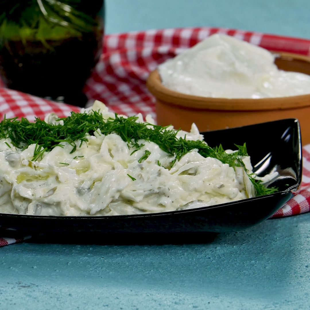 Yoğurtlu Çiğ Kereviz Salatası Tarifi & Yoğurtlu Çiğ Kereviz Salatası Yapılışı