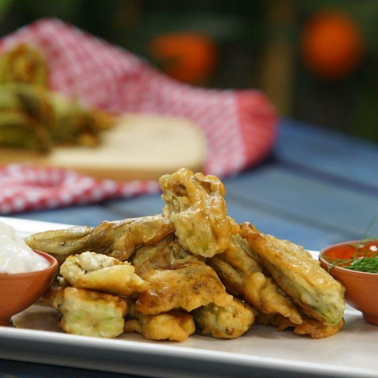 Kabak Çiçeği Kızartması Tarifi & Kabak Çiçeği Kızartması Yapılışı