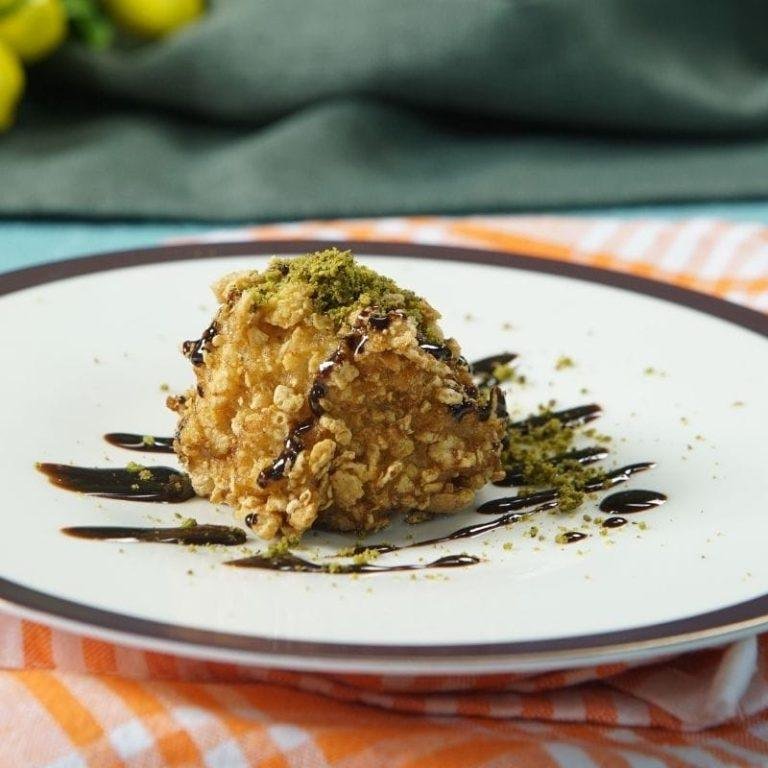 Kızarmış Dondurma Tarifi & Kızarmış Dondurma Yapılışı