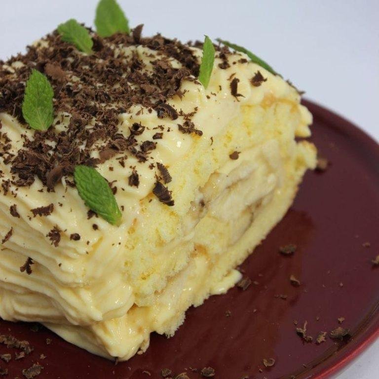 Muzlu Rulo Pasta Tarifi & Muzlu Rulo Pasta Yapılışı