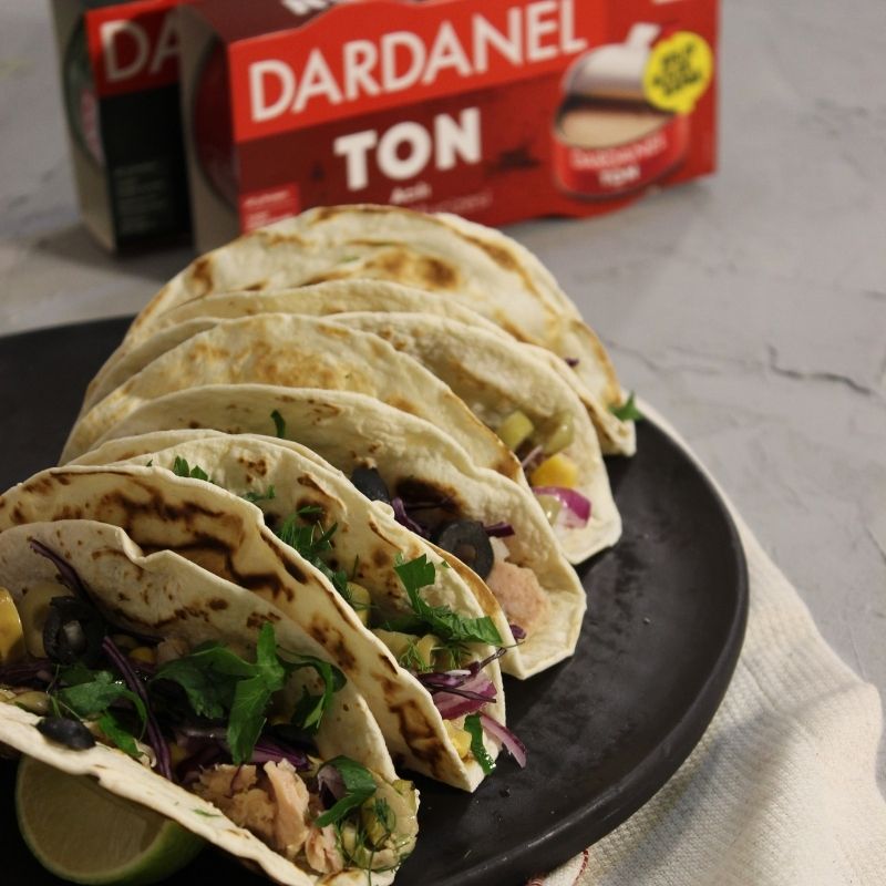 Dardanel Ton Balıklı Taco Tarifi