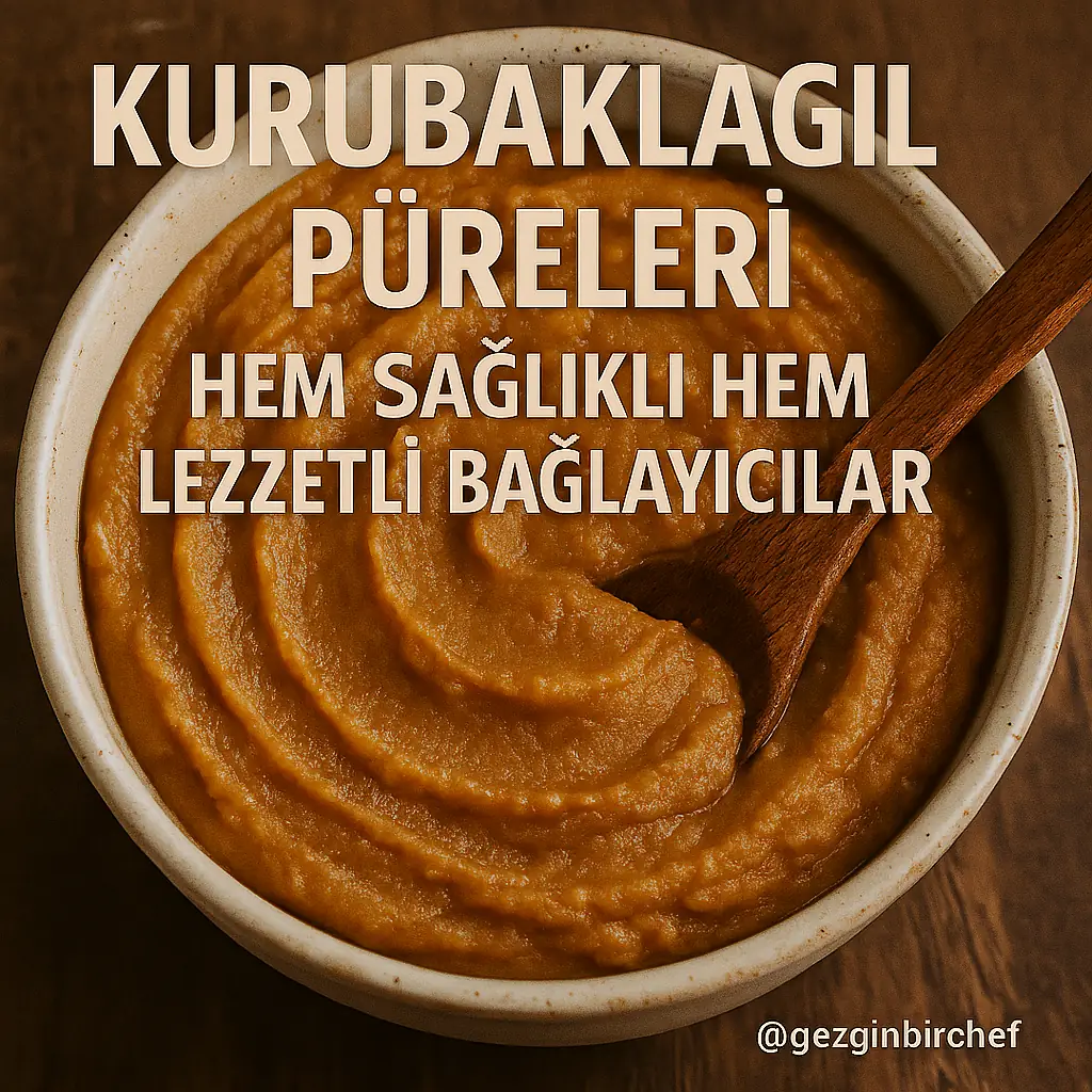 Bağlayıcılar (Thickeners, Liasions) - 9 Farklı Bağlayıcı Metodu Kurubaklagil Püreleri: Hem Sağlıklı Hem Lezzetli Bağlayıcılar