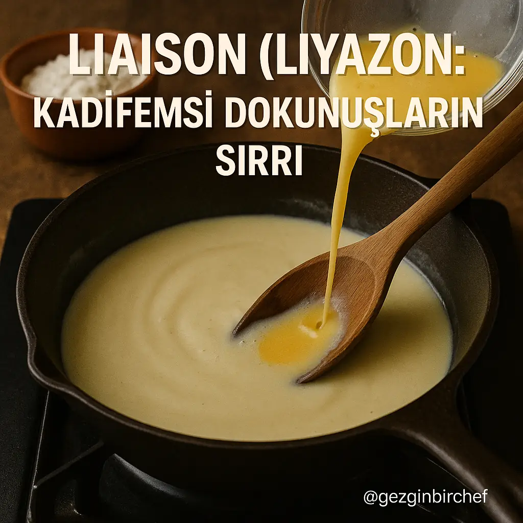 Bağlayıcılar (Thickeners, Liasions) - 9 Farklı Bağlayıcı Metodu Liaison (Liyazon): Kadifemsi Dokunuşların Sırrı
