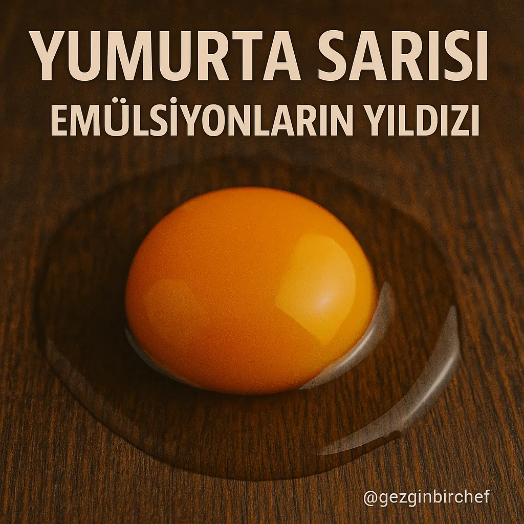Bağlayıcılar (Thickeners, Liasions) - 9 Farklı Bağlayıcı Metodu Yumurta Sarısı: Emülsiyonların Yıldızı