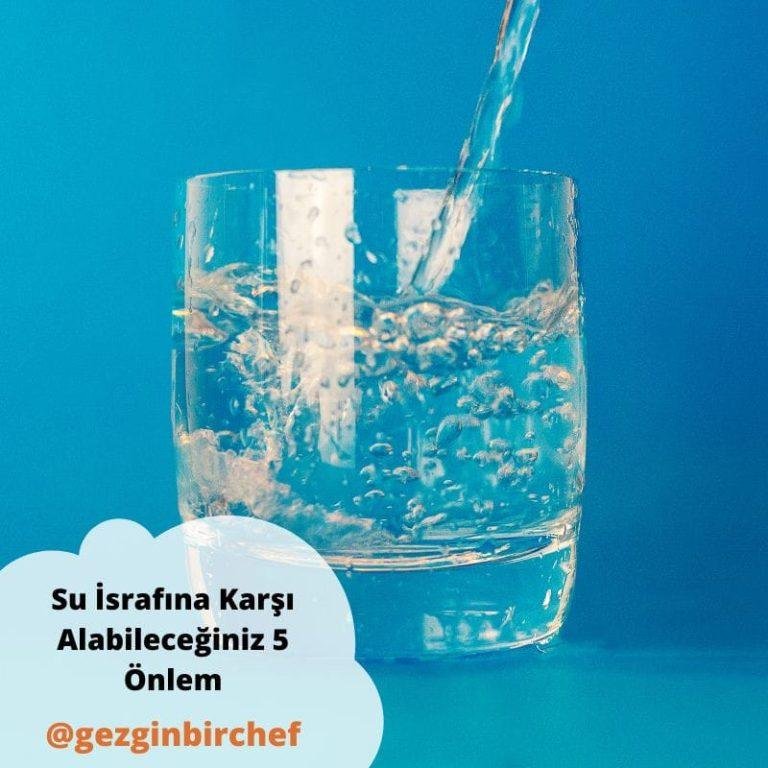 Su İsrafına Karşı Alabileceğiniz 5 Önlem