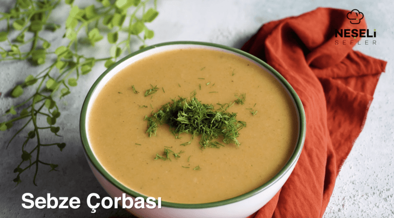 Sebze Çorbası Tarifi - Kolay Ve Pratik 30 Dakikada Hazır!