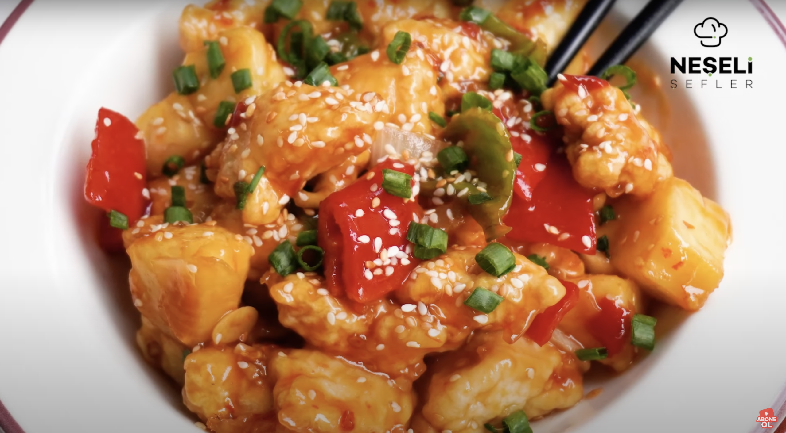 Sebzeli Tatlı Ekşi Tavuk: Asya Mutfağından Sofranıza!