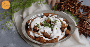 Sömelek köfte; bulgur ve irmikli, haşlanmış, salçalı tereyağı soslu Maraş usulü köfte