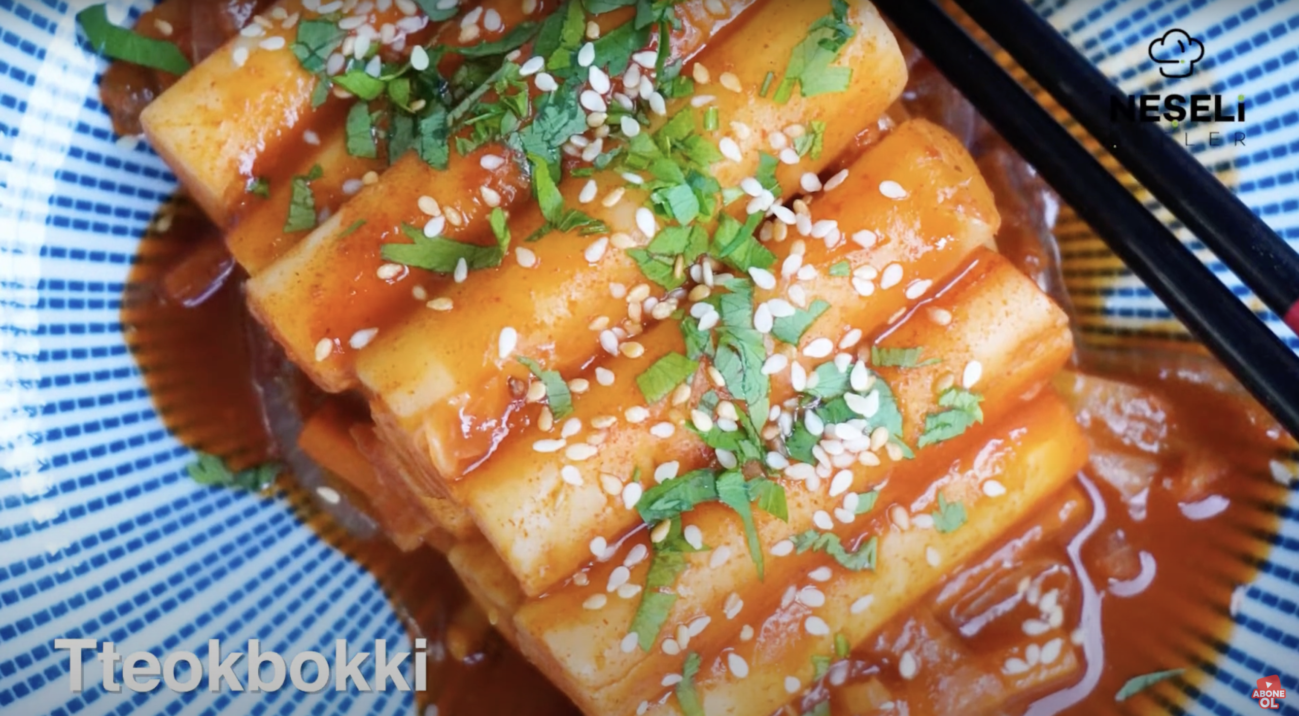 Squid Game Yemekleri / Tteokbokki Tarifi / Güney Korenin Meşhur Yemeği