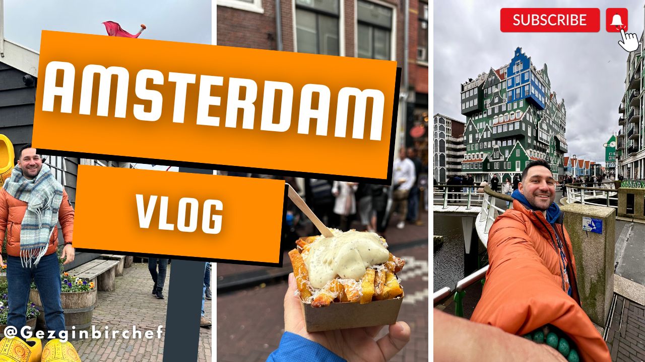 Amsterdam Lezzet durakları ve vlog