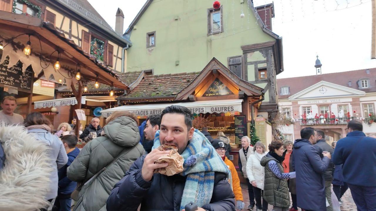 Riquewihr Kasabasında Zaman Yolculuğu