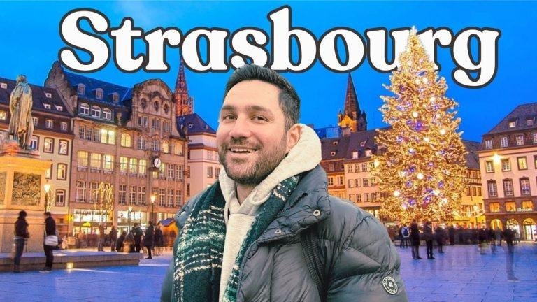 Strasbourg'un Tarihi ve Modern Yüzünü Keşfedin! Katedrallerden Alışverişe, Noel Pazarlarına