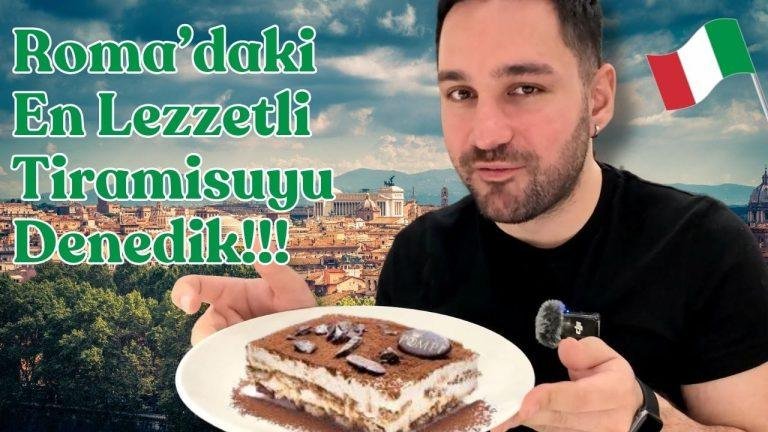 Roma'da Tatlı Bir Durak: Pompi Tiramisu Deneyimi