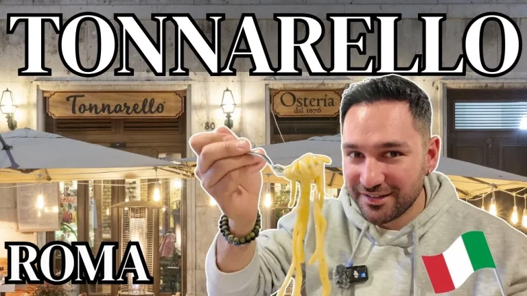 Tonnarello’da Lezzet Dolu Bir Roma Deneyimi; Roma'daki Trastevere’nin İncisi Videosu Tonnarello’da Lezzet Dolu Bir Roma Deneyimi; Roma'daki Trastevere’nin İncisi Videosu