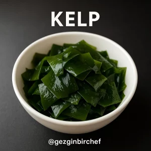 Kombu, Konbu, Kombu kelp, Dasima (Kore mutfağı), Haidai (Çin mutfağı), Saccharina japonica (bilimsel adı)