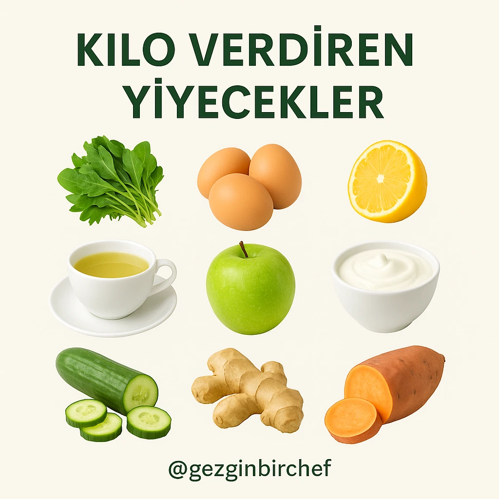 Kilo Verdiren Yiyecekler Sağlıklı kilo vermek, yalnızca daha az yemekle değil, doğru besinleri seçmekle de mümkündür. Bazı yiyecekler metabolizmayı hızlandırır, uzun süre tok kalmanıza yardımcı olur ve vücudun yağ yakımını destekler. Bu yazıda, kilo vermeye yardımcı olan temel besinleri ve bunların nasıl kullanılması gerektiğini bulacaksınız.