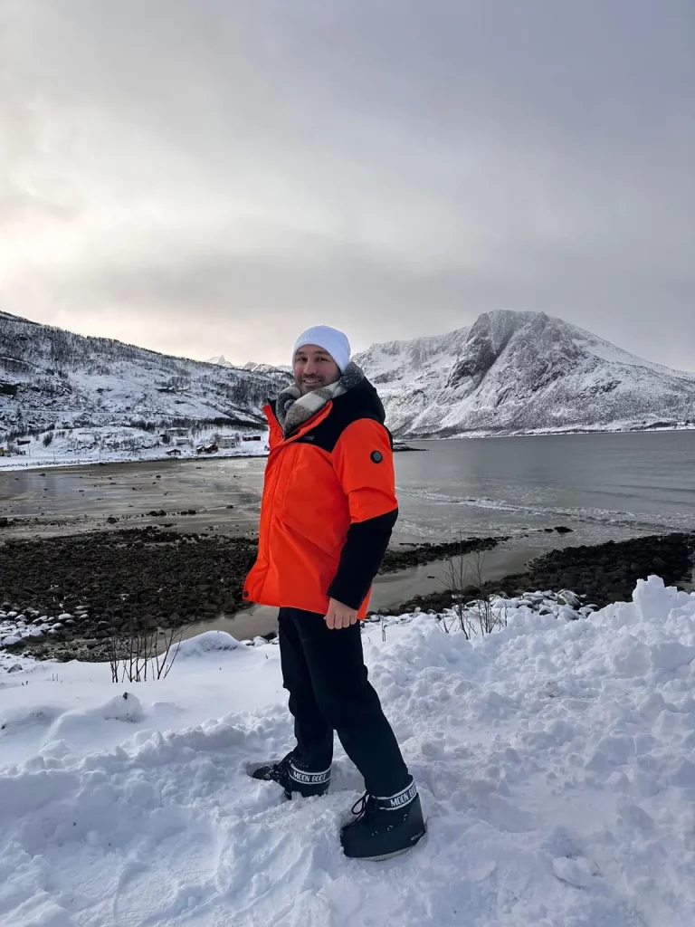 tromso fiyort manzarası
