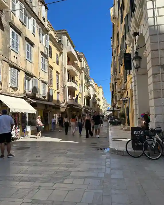 Korfu Adası VLOG ve Gezi Rehberi Korfu Eski Şehir Panoraması