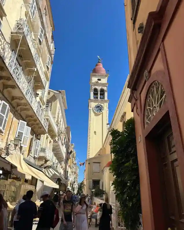 Korfu Adası VLOG ve Gezi Rehberi Aziz Spyridon Kulesi