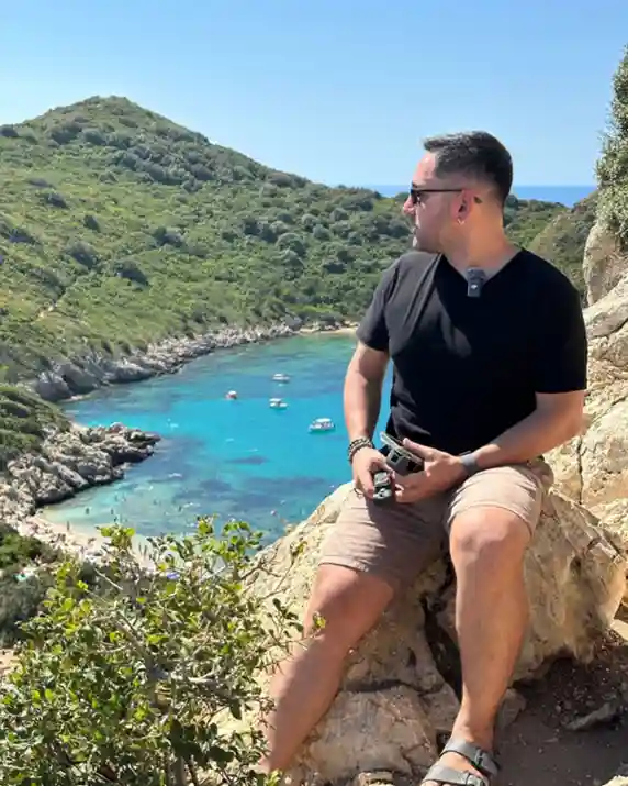 Korfu Adası VLOG ve Gezi Rehberi Seven Heaven Cafe Manzarası