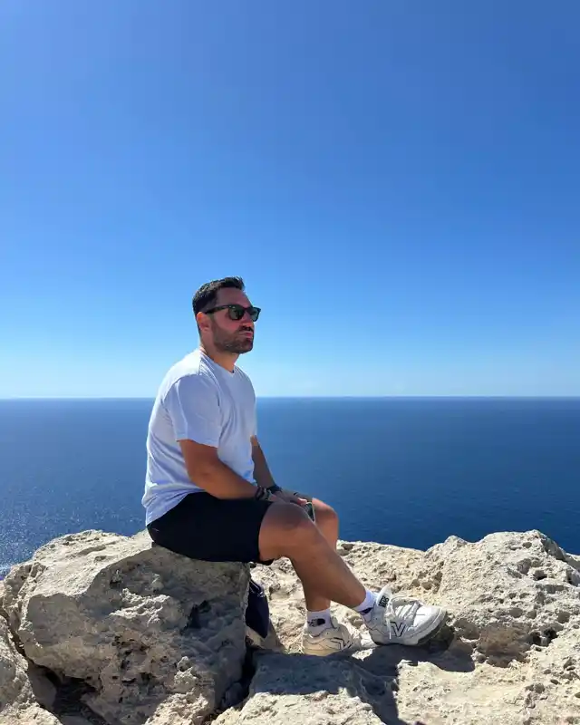 Malta Dingli Cliffs (Uçurumları) manzarası