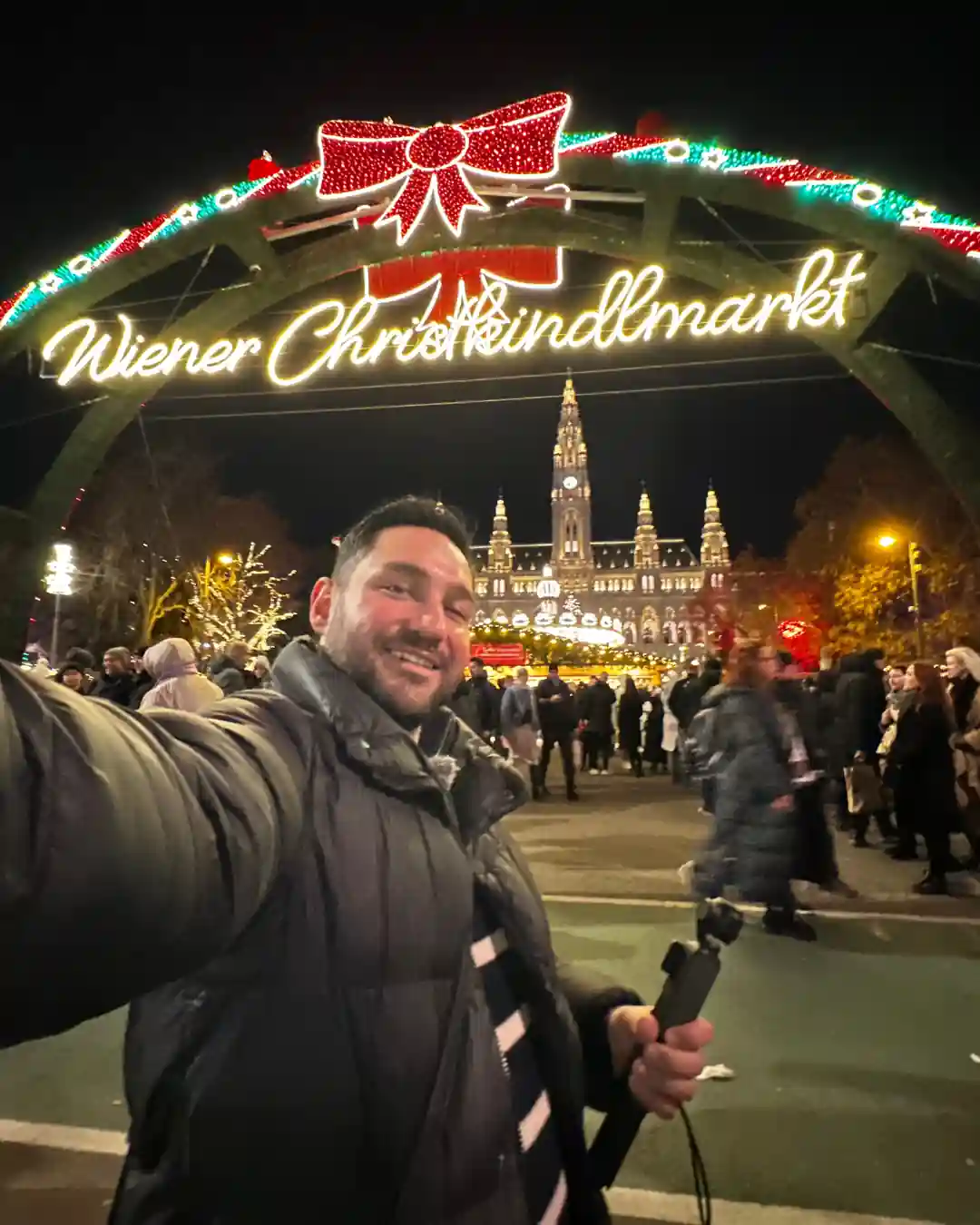 Viyana gezilecek yerler ve tarihi binaların ışıklandırması