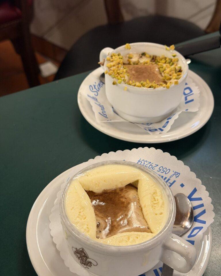 Floransa (Firenze) Gezi Rehberi: A’dan Z’ye Her Şey ve Fiyatlar (VLOG) Affogato-Gelateria Vivoli