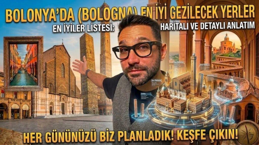 Bolonya (Bologna) Gezilecek Yerler Listesi: Haritalı ve Detaylı Anlatım Bolonya (Bologna) Gezilecek Yerler Listesi: Haritalı ve Detaylı Anlatım