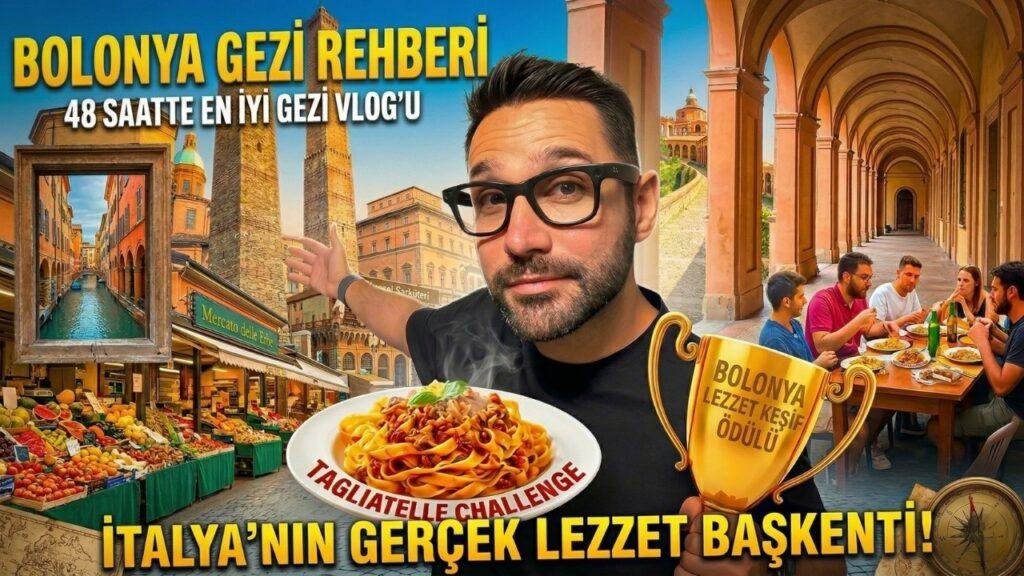 Bolonya (Bologna) Gezi Rehberi: A'dan Z'ye Her Şey ve Fiyatlar (VLOG) Bolonya (Bologna) kampsamlı gezi rehberi
