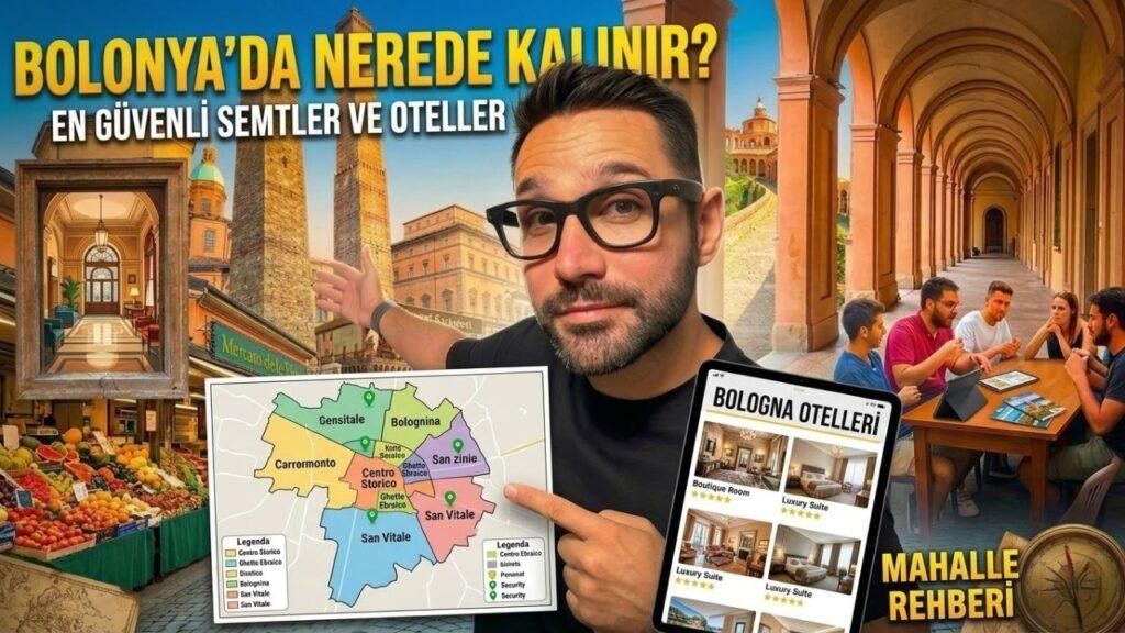 Bolonya’da (Bologna) Nerede Kalınır? En Güvenli Semtler ve Oteller Bolonya’da (Bologna) Nerede Kalınır? En Güvenli Semtler ve Oteller