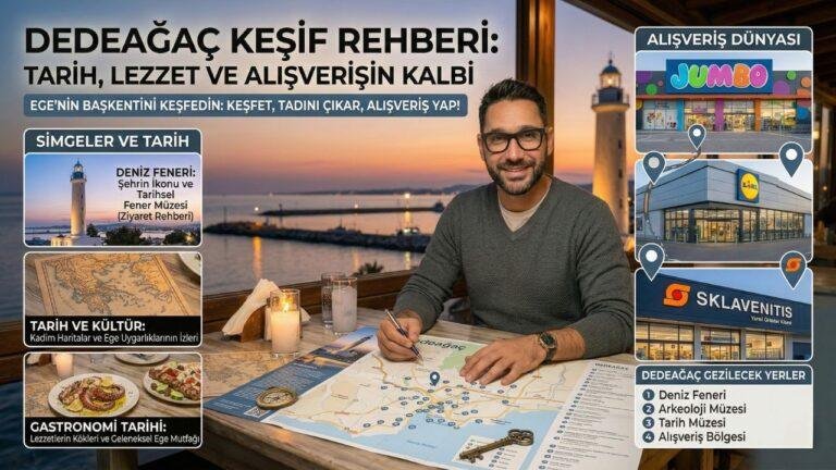 Dedeağaç Gezilecek Yerler Listesi: Haritalı ve Detaylı Anlatım Dedeağaç Gezilecek Yerler Listesi: Haritalı ve Detaylı Anlatım