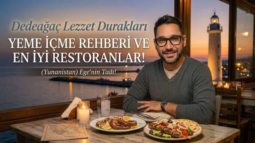 Dedeağaç Lezzet Durakları: Yeme İçme Rehberi ve En İyi Restoranlar