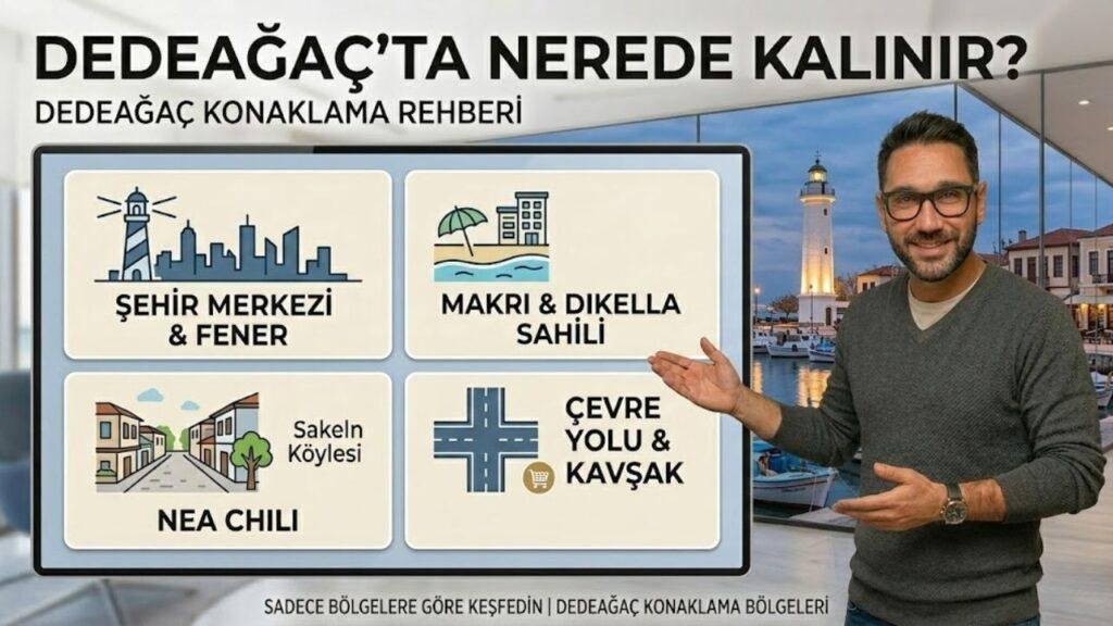 Dedeağaç’ta Nerede Kalınır? En Güvenli Semtler ve Oteller