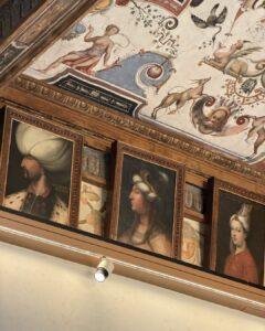 hürrem sultan - kanuniş sultan sülayman portre Galleria degli Uffizi